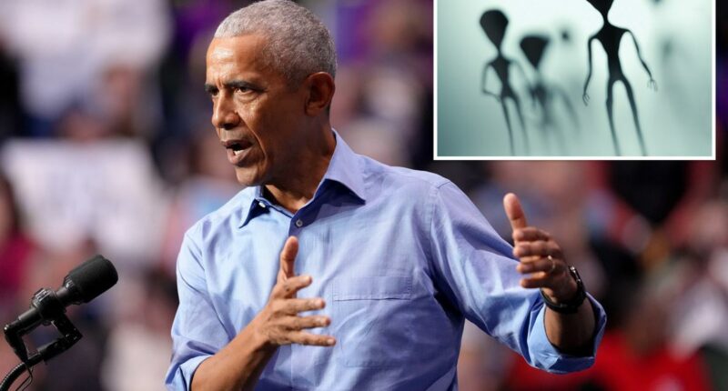 Barack Obama clarifies casual claim aliens are âreal,' insists he 'saw no evidence' during presidency